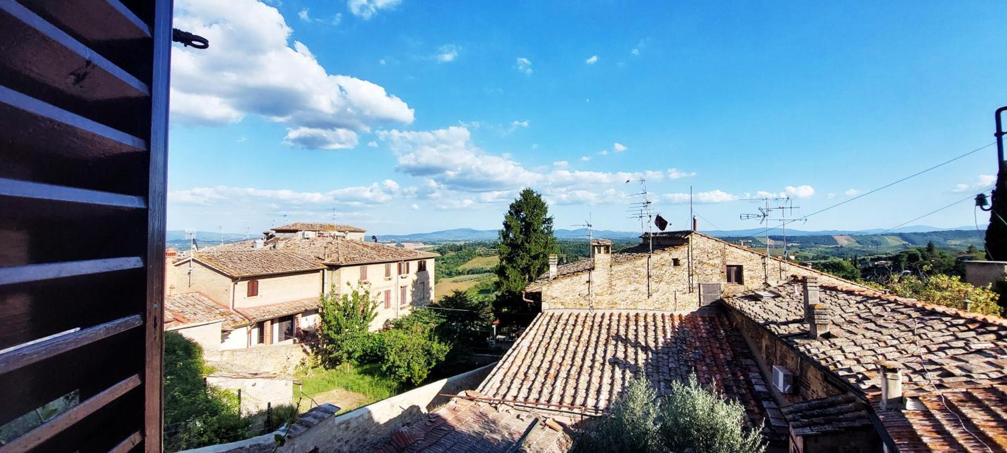 Casa Nel Centro Storico Apartment San Gimignano Bagian luar foto